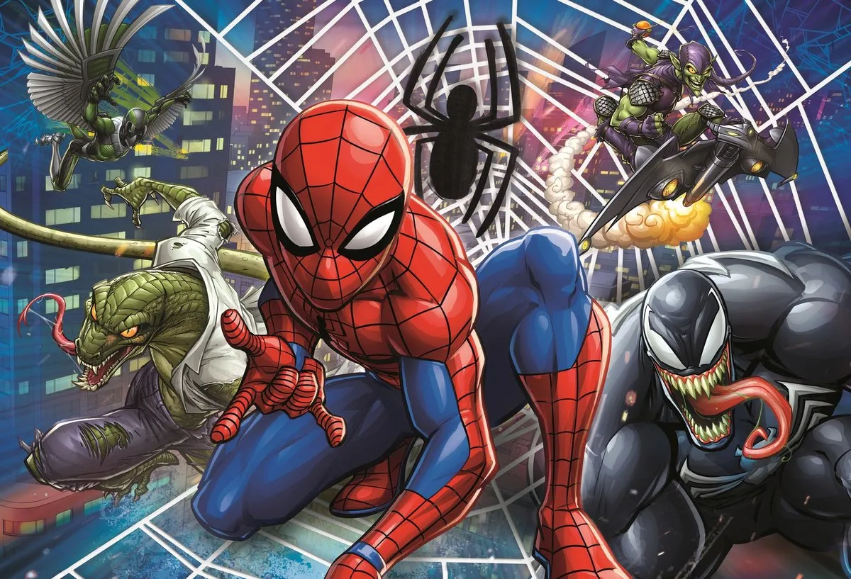 Clementoni Spider-Man Maxi Puzzel 75 Stuks - Multicolor