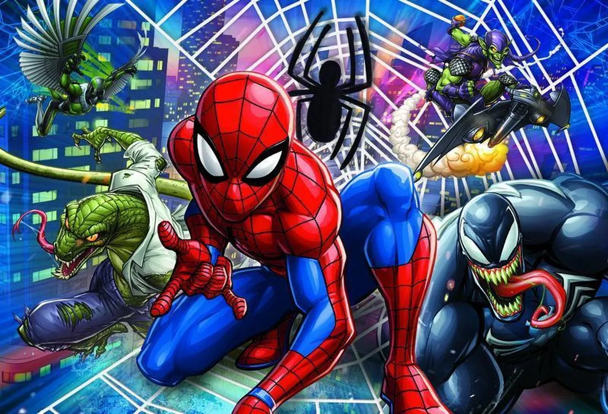 Clementoni Spider-Man Maxi Puzzel 75 Stuks - Multicolor - afbeelding 6 van 6