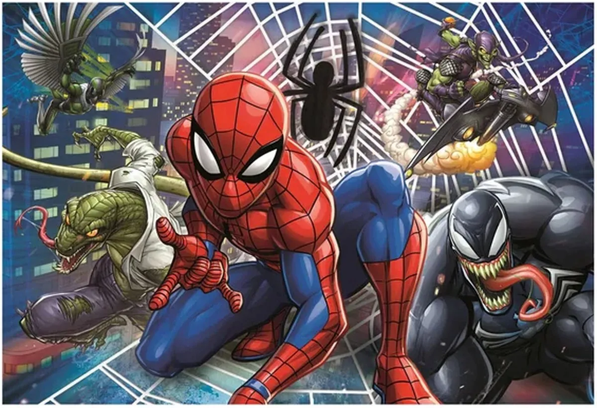 Clementoni Spider-Man Maxi Puzzel 75 Stuks - Multicolor