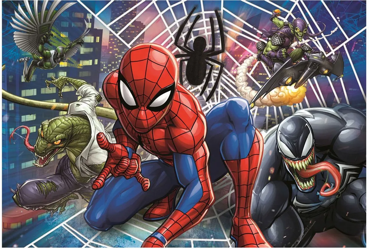 Clementoni Spider-Man Maxi Puzzel 75 Stuks - Multicolor