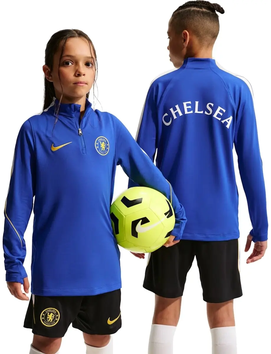 Nike Chelsea FC Strike Kinder Drill Top II2465-452 - 128/134 - Blauw
