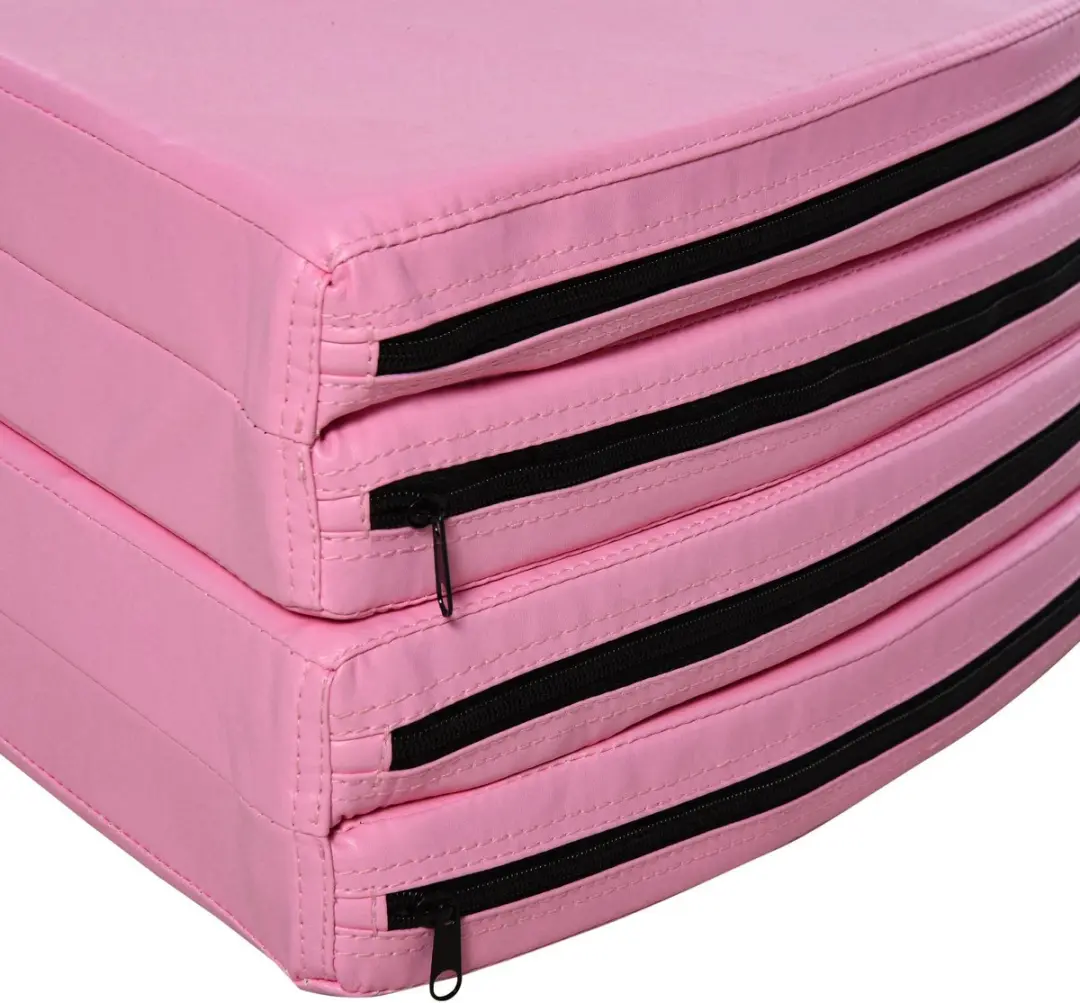 Homcom Paaldans Beschermmat 150x150cm - Roze