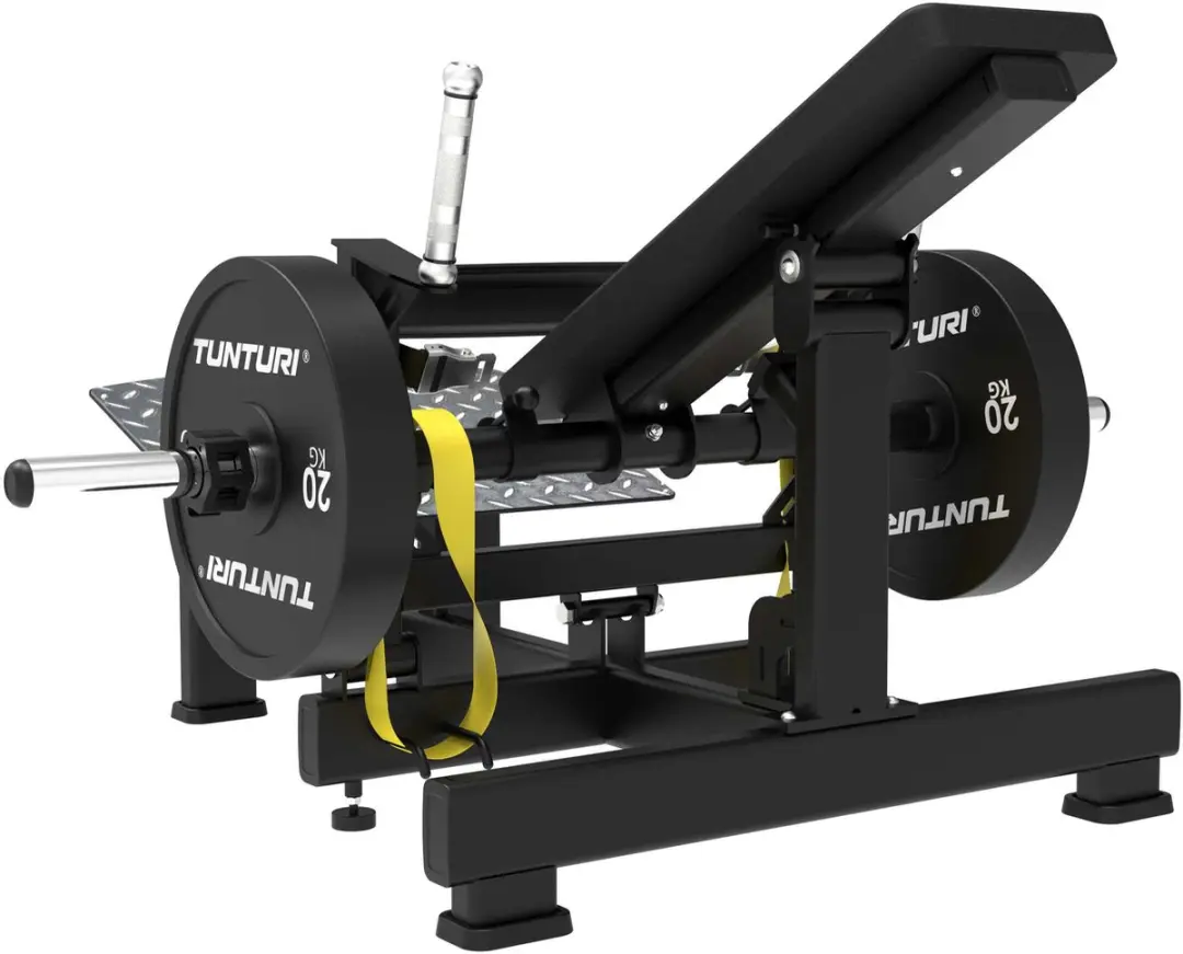 Tunturi Platinum Hip Thrust Krachtstation - 200kg - Zwart