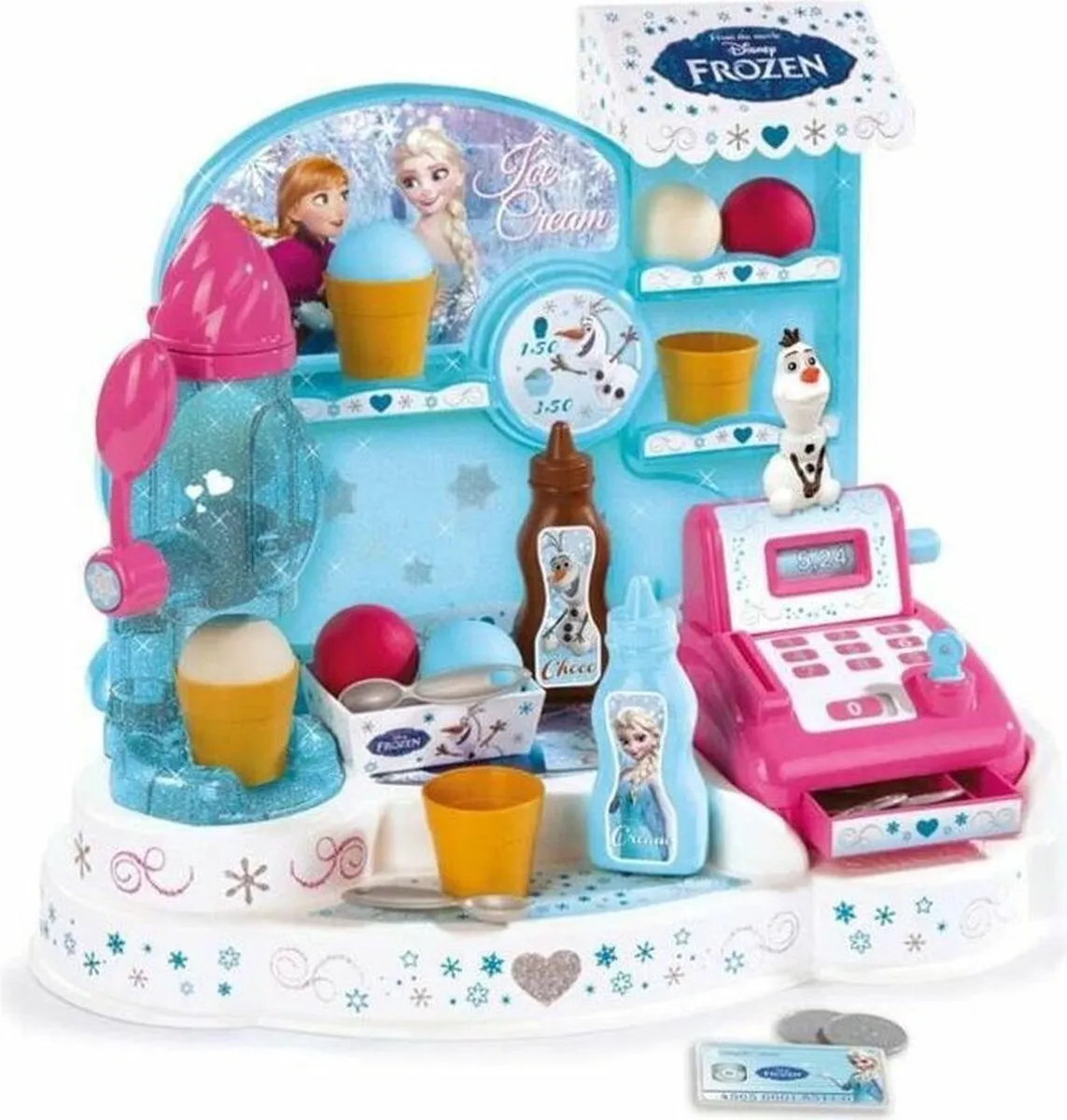 Smoby Frozen Ice Cream Shop Speelset - Roze