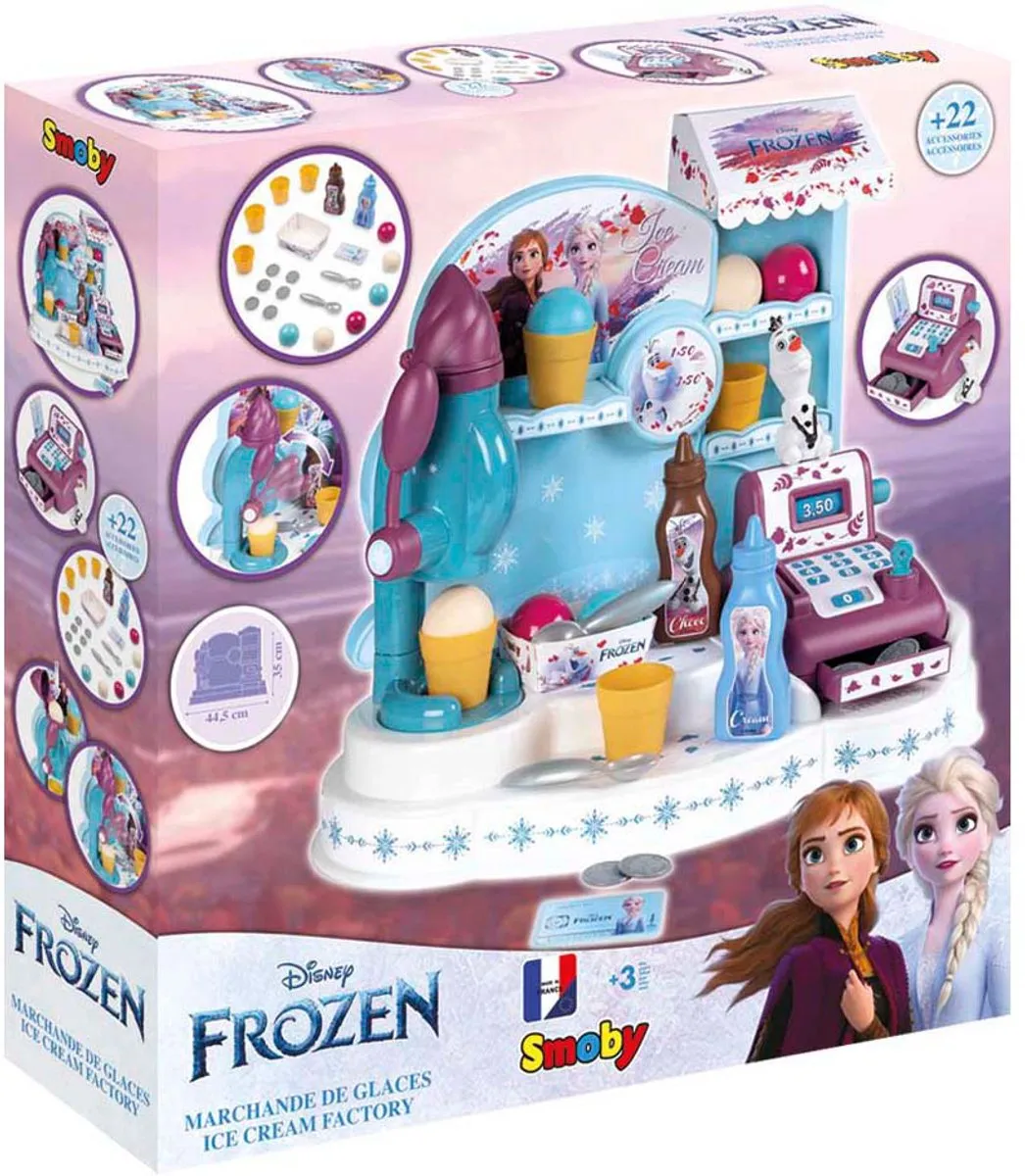Smoby Frozen Ice Cream Shop Speelset - Roze
