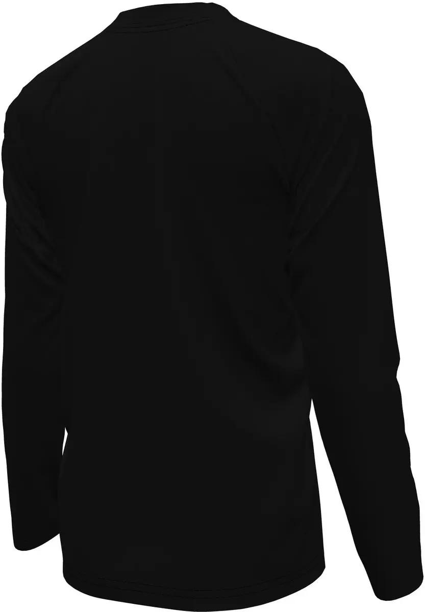 Nike Swim Hydroguard Essential LS Zwemshirt Junior 158 - Zwart/Wit
