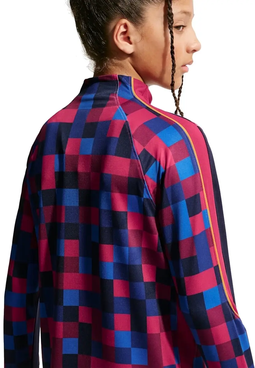 Nike FC Barcelona Strike Kinder Pre-match T-shirt 140/152 - Rood