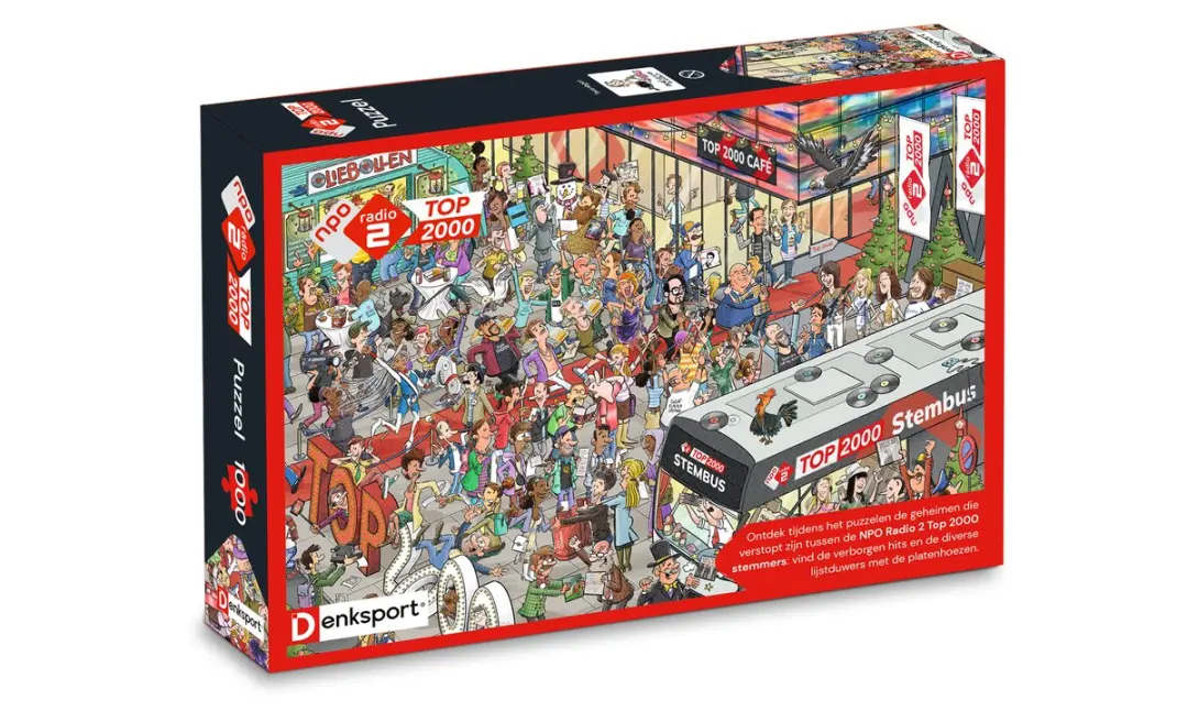 Denksport Top 2000 Legpuzzel 1000 Stuks