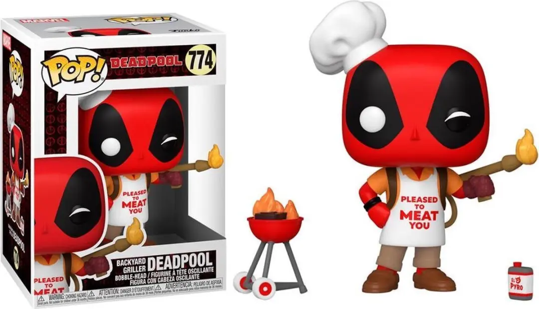 Funko Pop! Marvel Deadpool 30th Backyard Griller 54652 - Veelkleurig