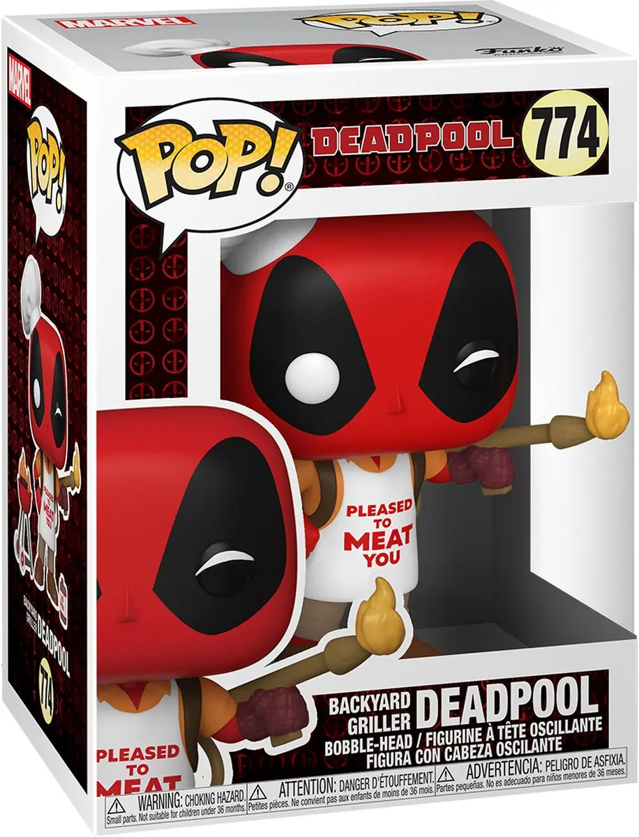Funko Pop! Marvel Deadpool 30th Backyard Griller 54652