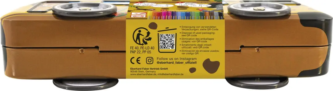Eberhard Faber Safaribus Viltstiften - 16 Stuks Assorti