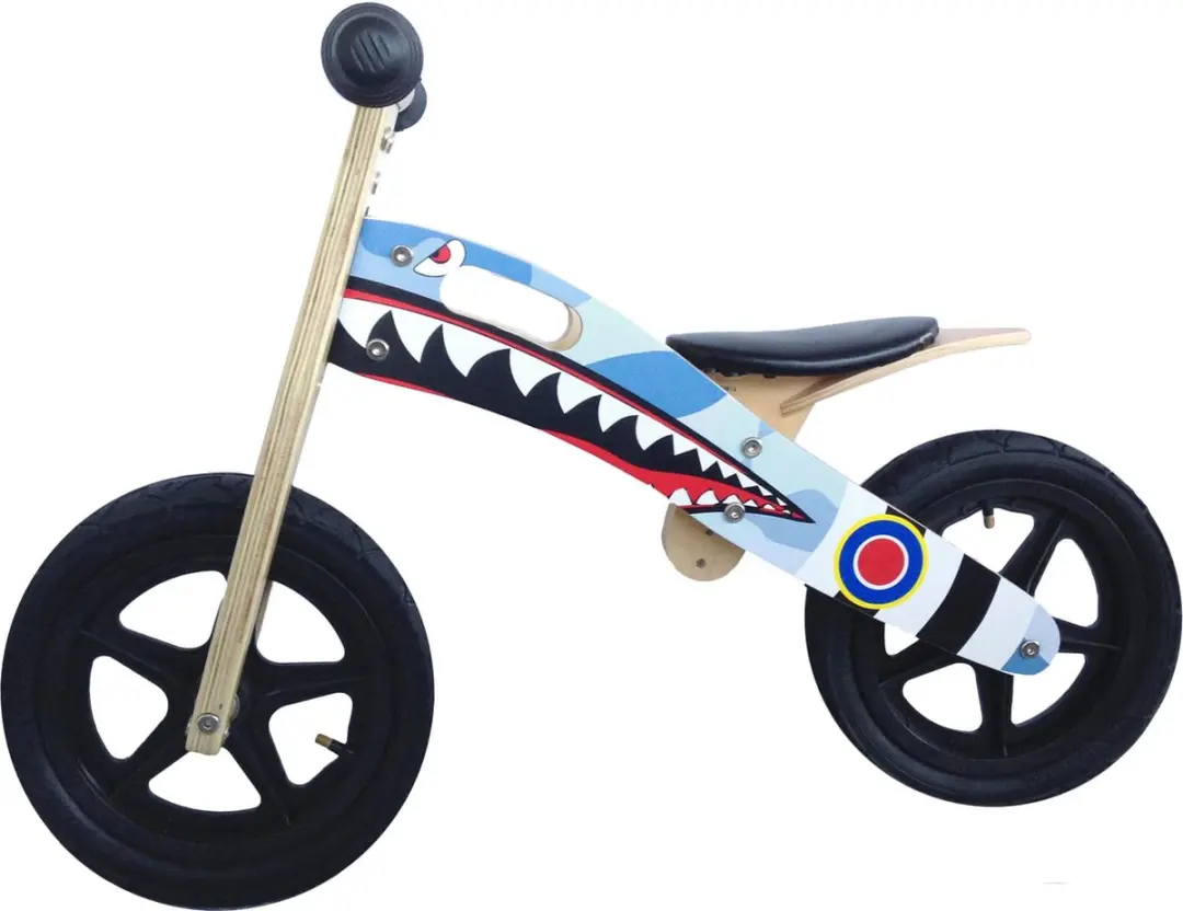 Simply for Kids JB Spitfire Loopfiets - 12 Inch - Blauw
