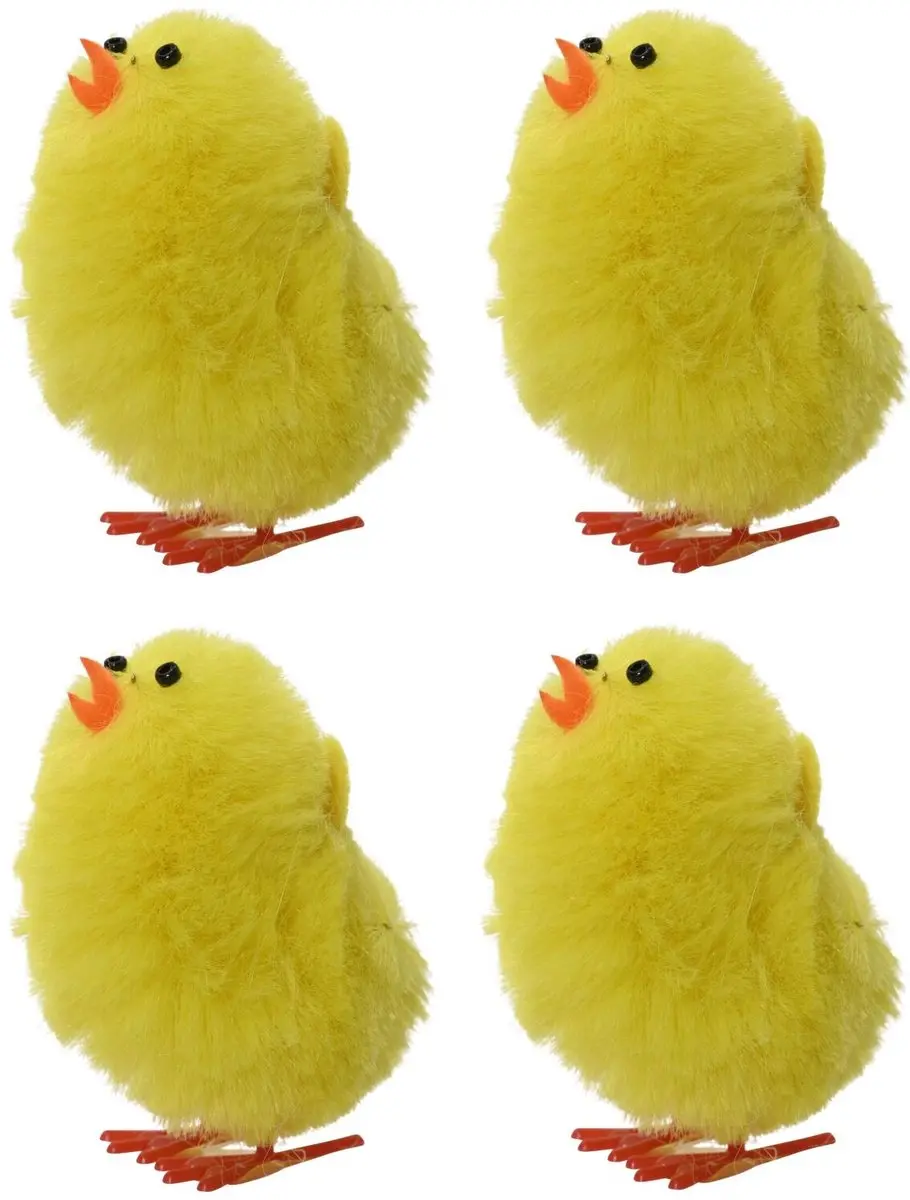 Decoris Mini Kuikentjes 16 Stuks - Geel