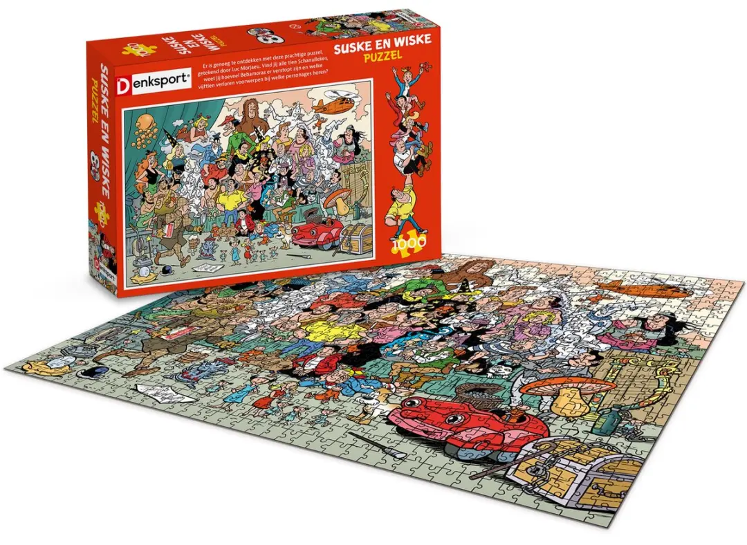Denksport Suske en Wiske Puzzel 1000 Stuks
