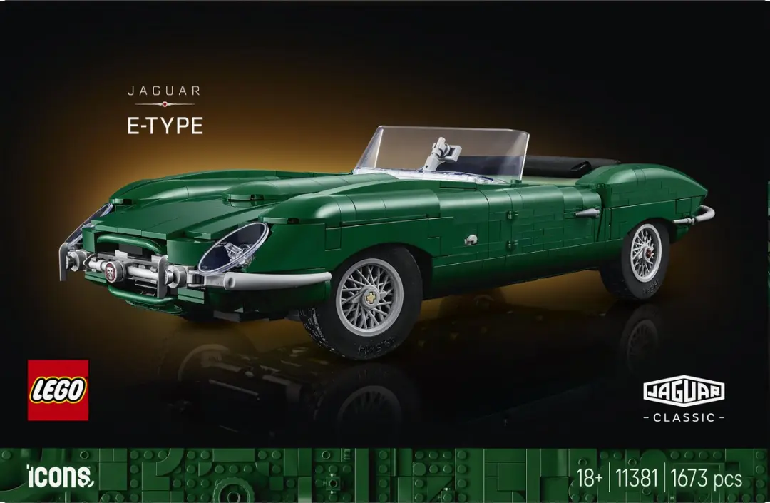 LEGO Icons Jaguar E-Type 11381