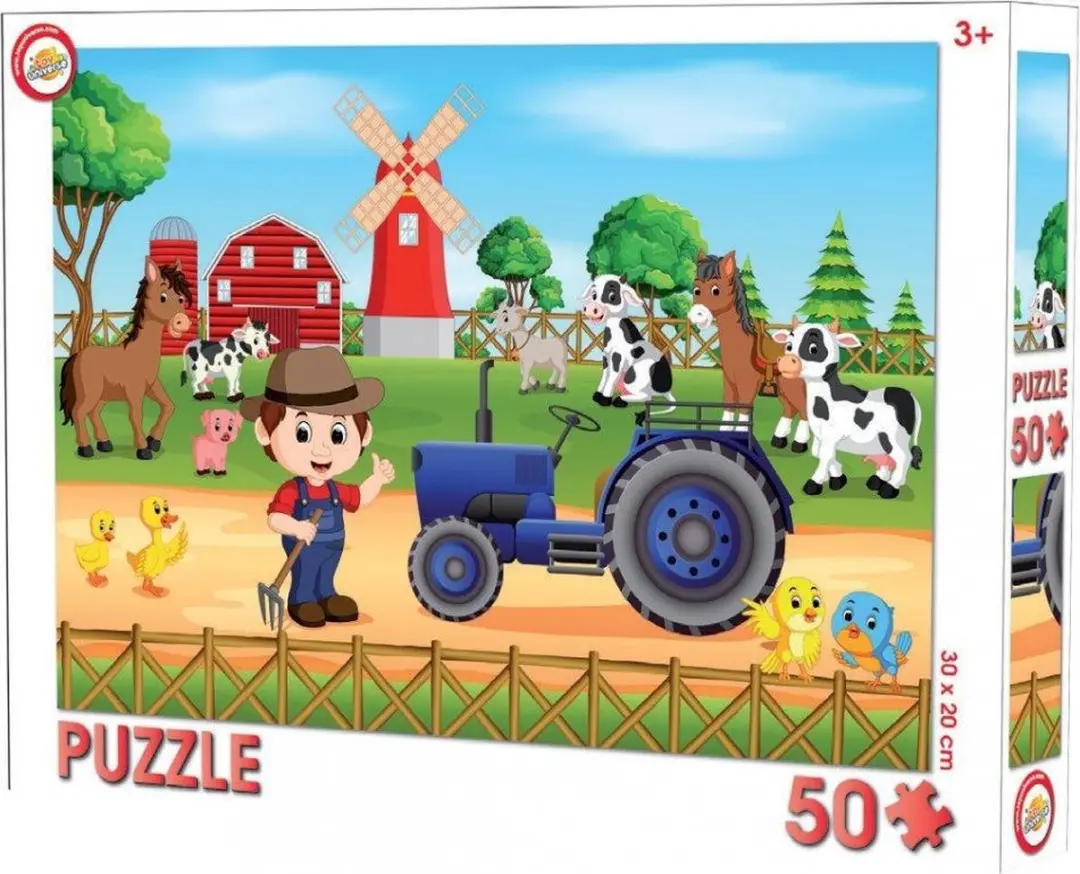 Toy Universe Boerderij Puzzel 50 Stuks