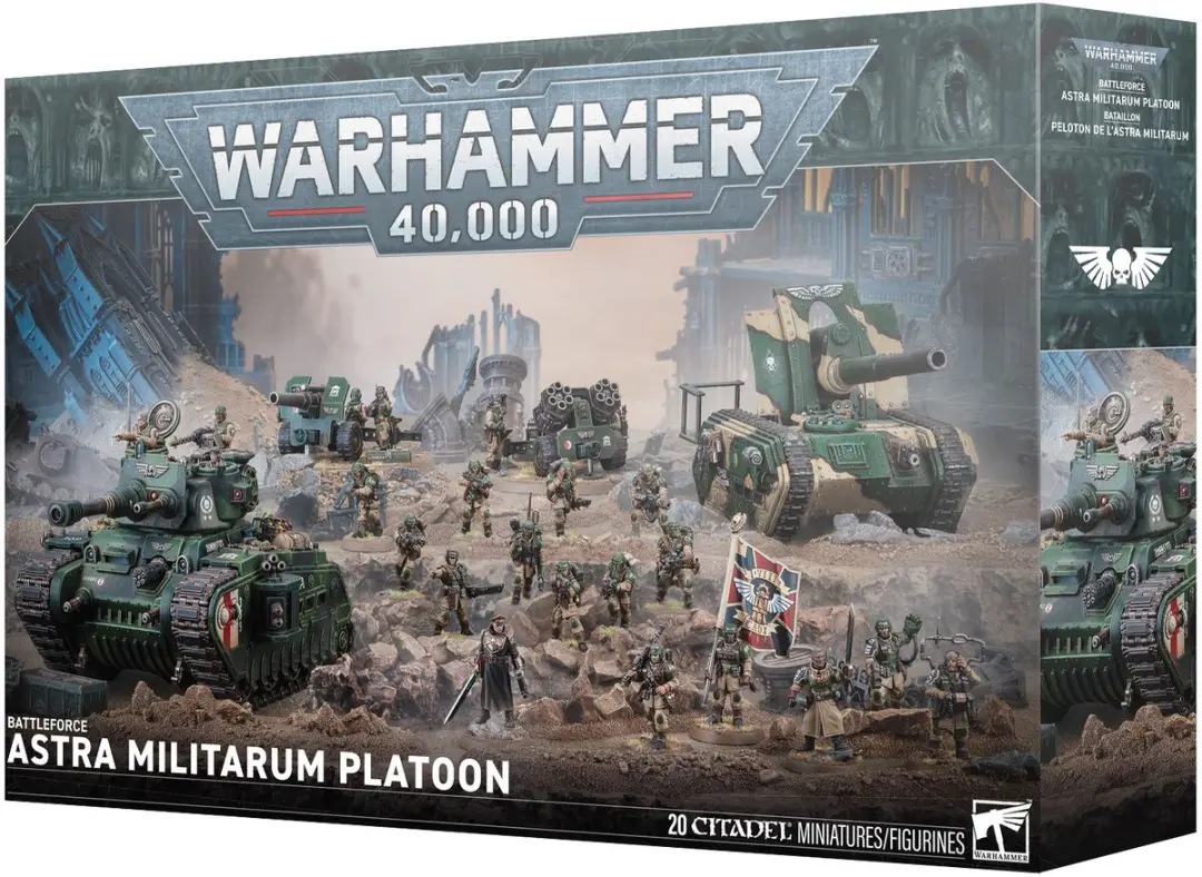 Games Workshop Battleforce Astra Militarum Platoon
