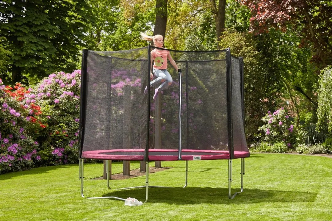 Salta Combo Trampoline 251cm - Roze - Veiligheidsnet