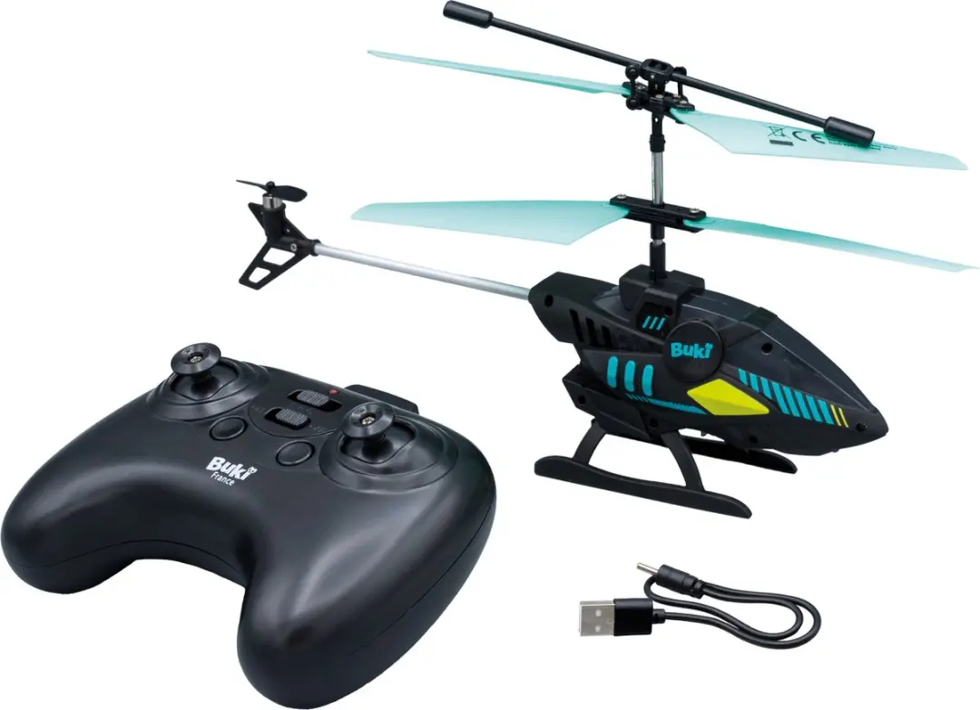 Buki France RC Helikopter 37295 - Zwart - 3x AAA