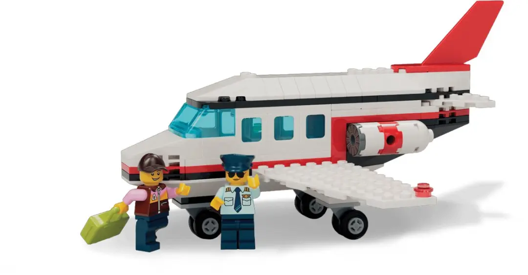 LEGO Airplane Special Edition 149 Stukken - 2 Minifiguren