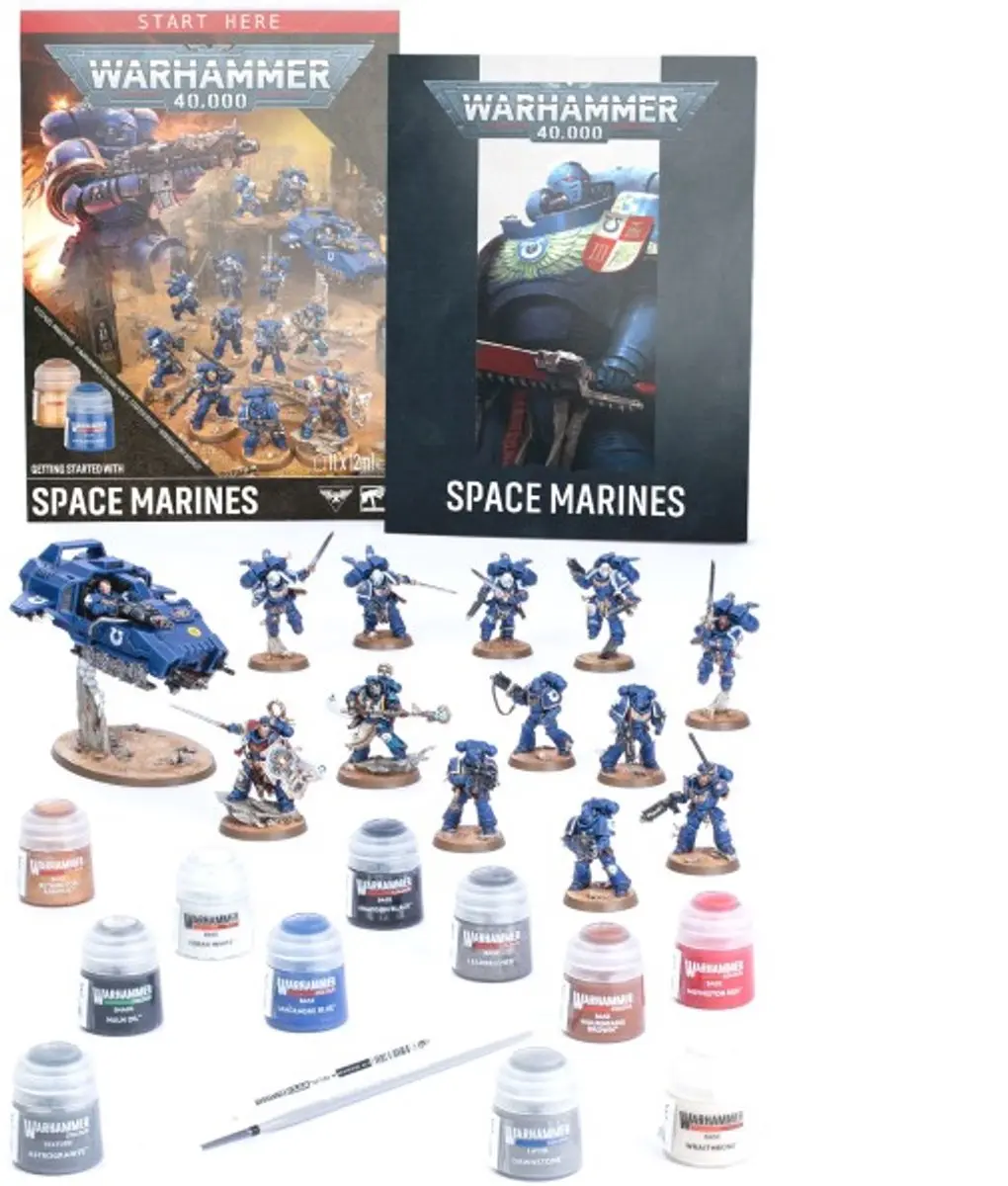 Games Workshop Warhammer 40k Space Marines Getting Started 60-52