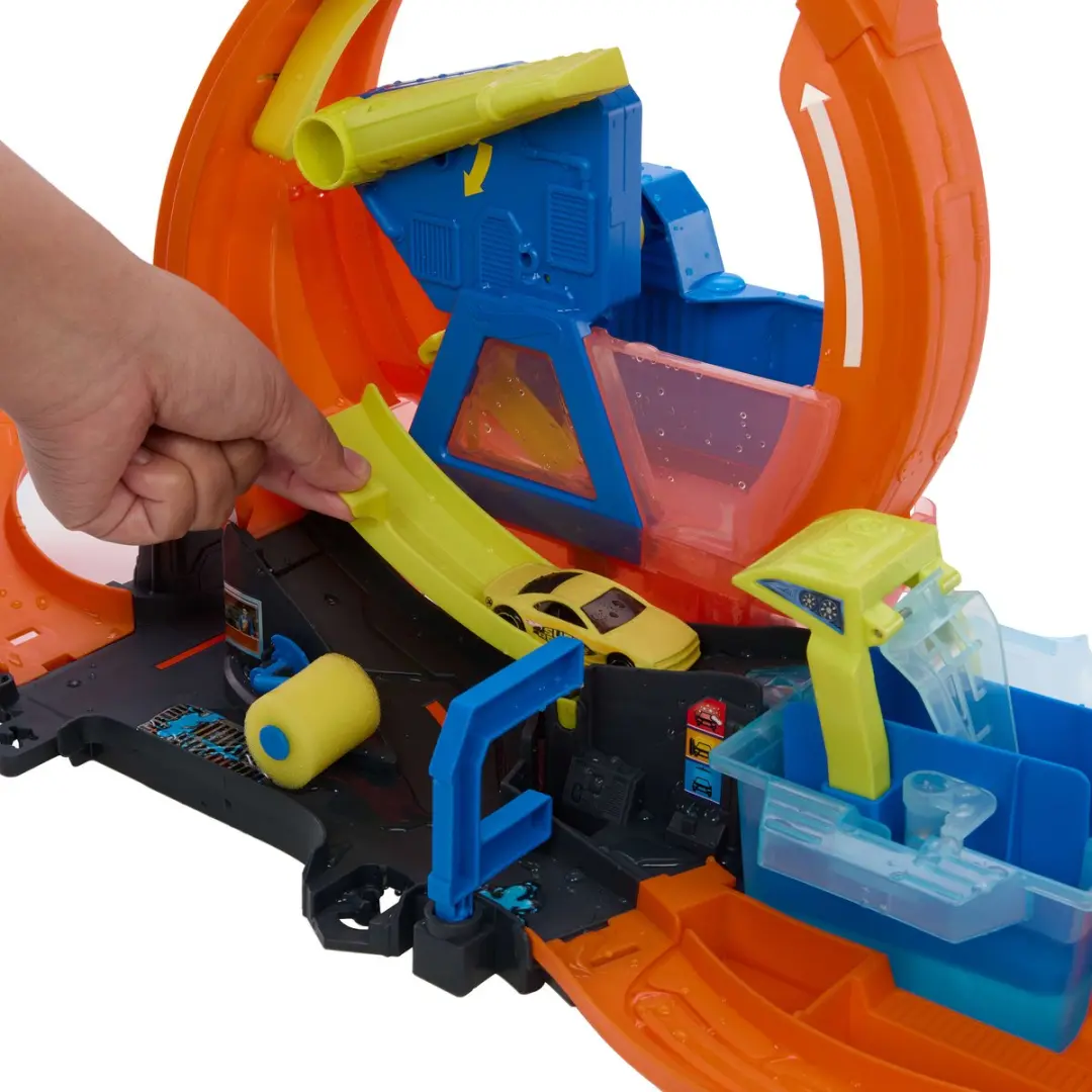 Hot Wheels City Mega Autowasserette JHL97 - Meerkleurig