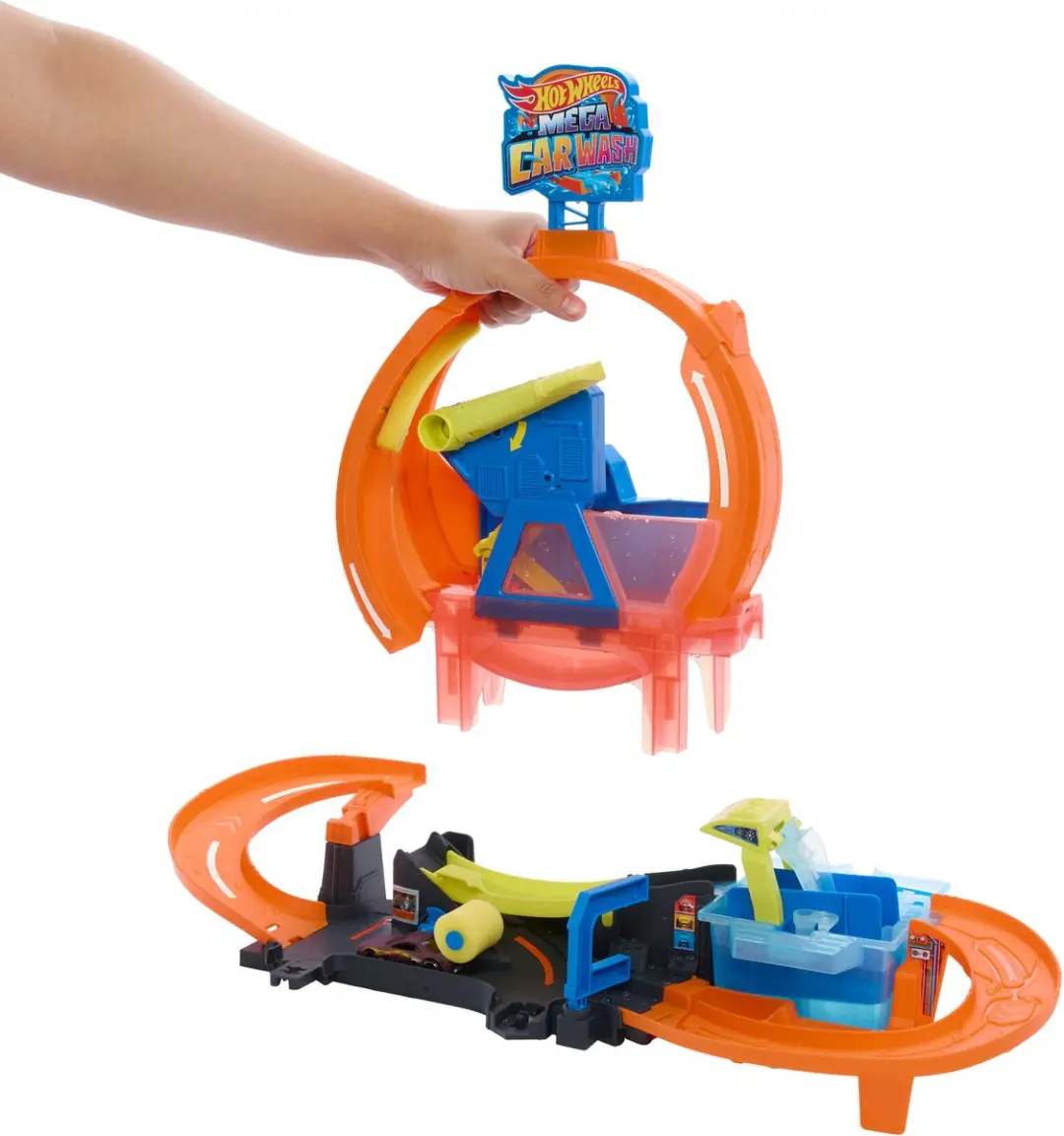 Hot Wheels City Mega Autowasserette JHL97 - Meerkleurig