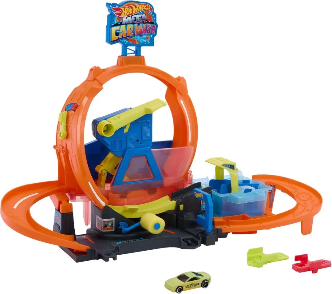 Hot Wheels City Mega Autowasserette JHL97