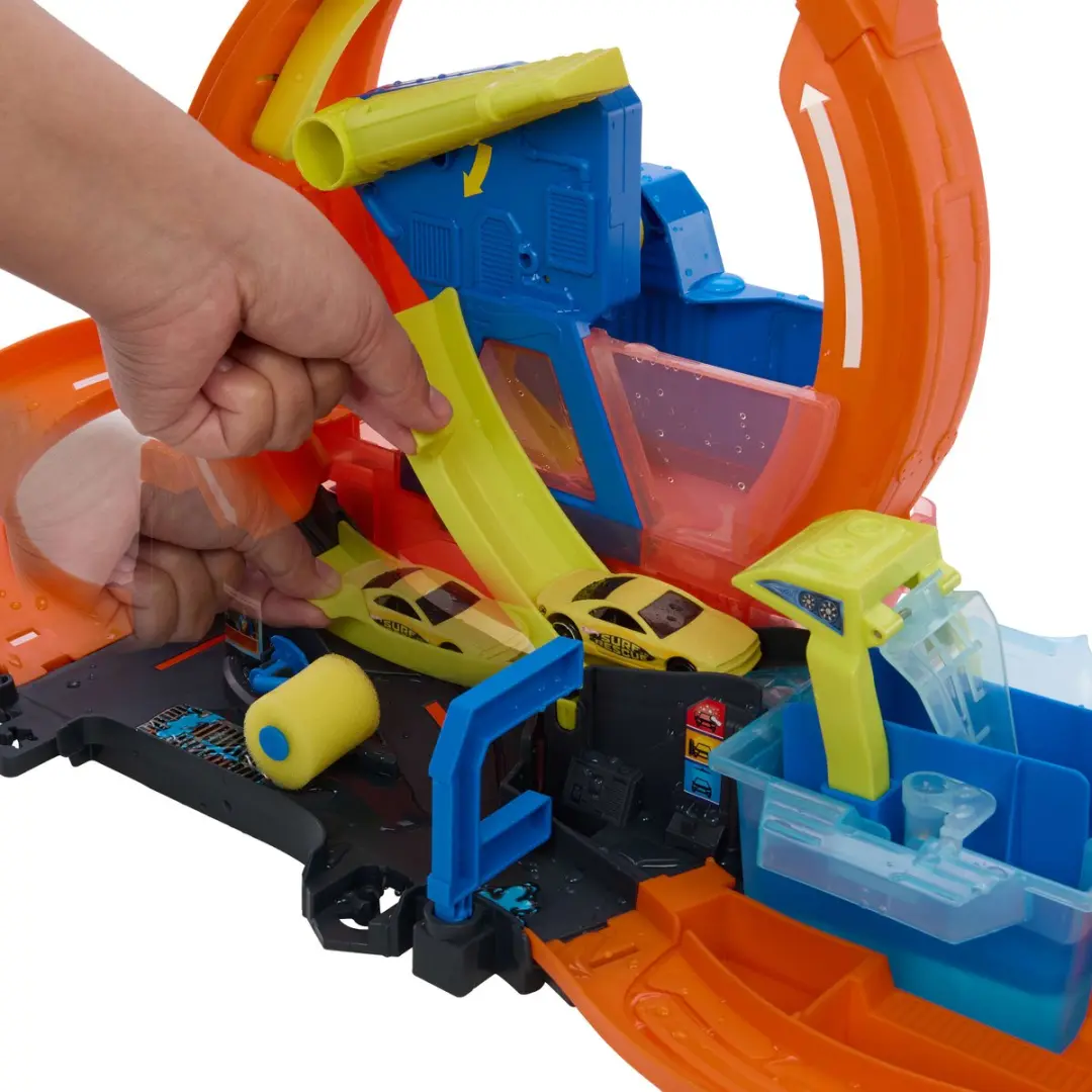 Hot Wheels City Mega Autowasserette JHL97 - Meerkleurig