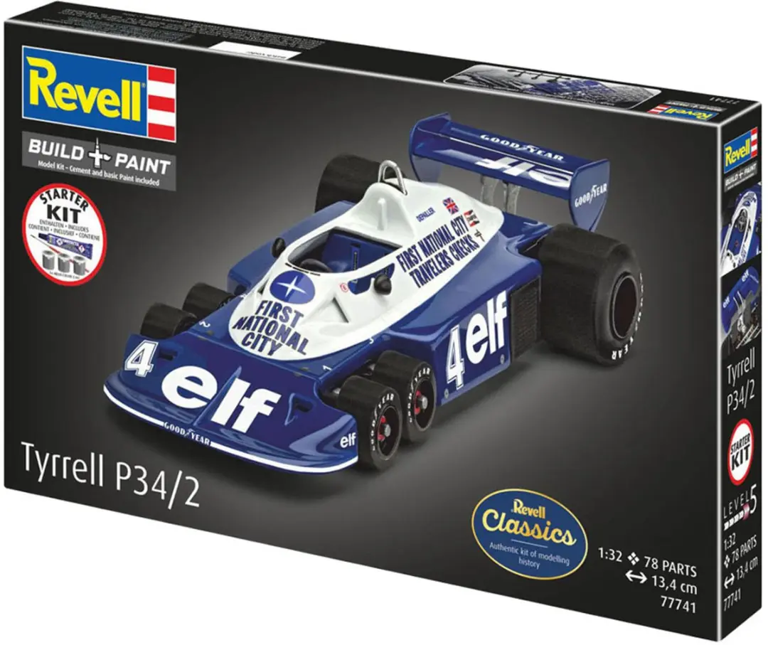 Revell 77741 Tyrrell P34/2 Modelbouwpakket - 1:32 - Multi