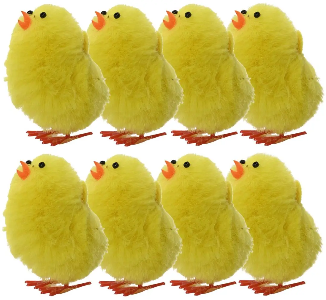 Decoris Mini Kuikentjes 8 Stuks