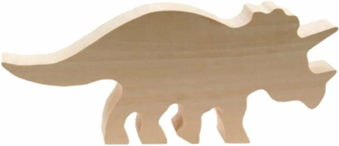 Kids At Work Knutseldier Olifant Junior 15cm Hout - Bruin