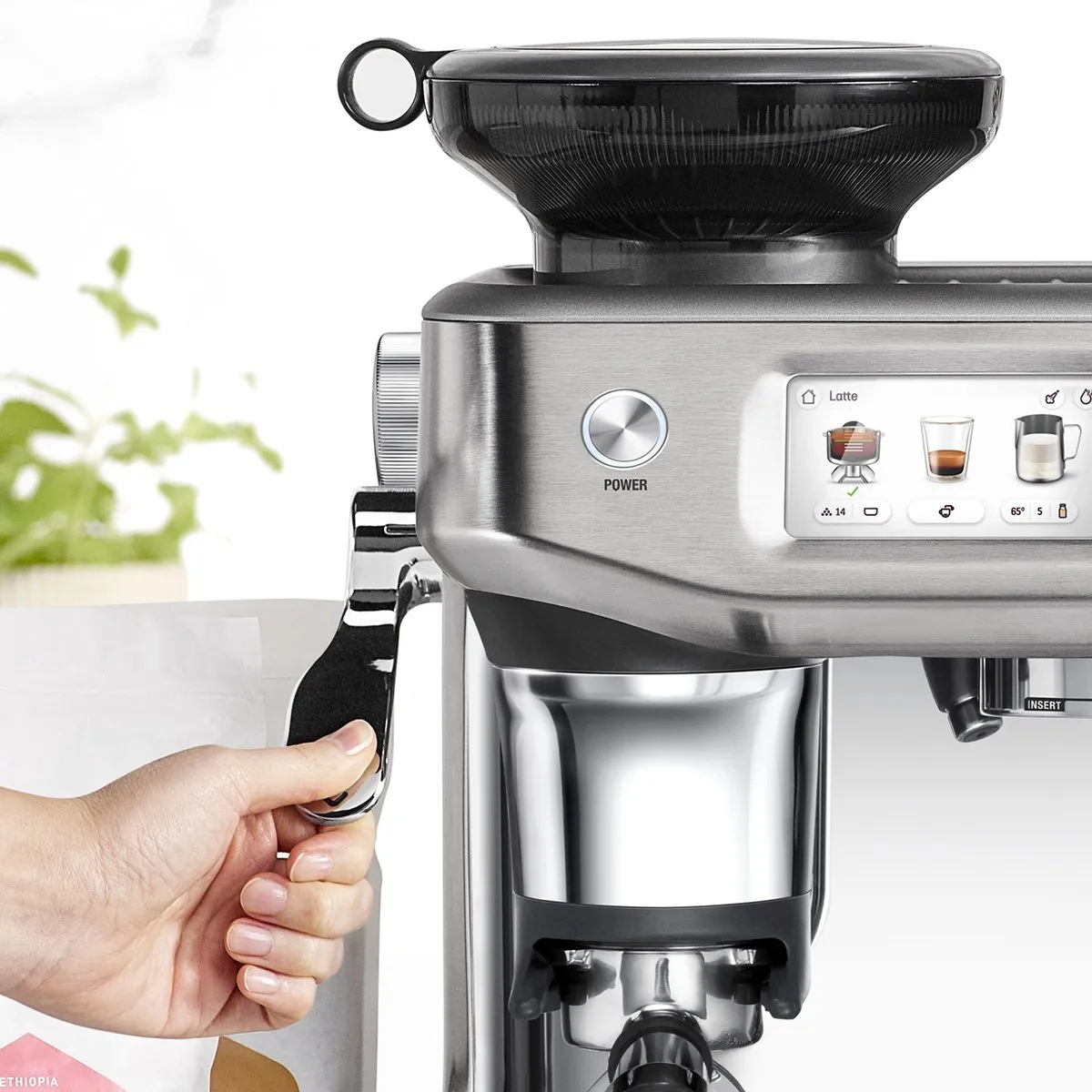 Sage The Barista Touch Impress SES881BSS4FEU1 Espressomachine - Brushed Stainless Steel