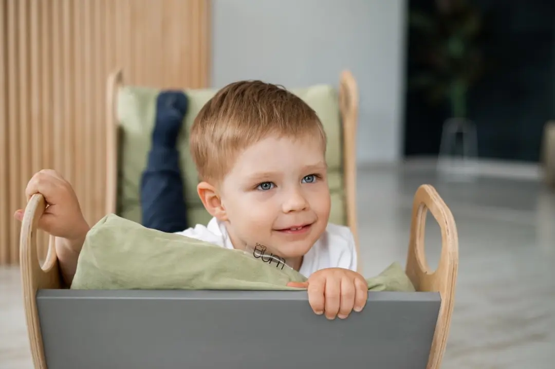 Luna Toys Groen Matras voor Schommelstoel