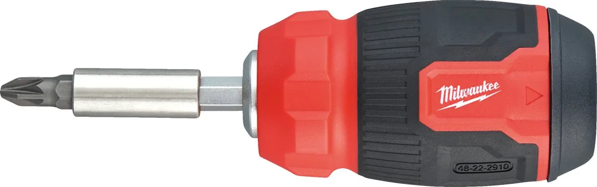 Milwaukee 4932492807 Multi-bit Schroevendraaier 8-in-1