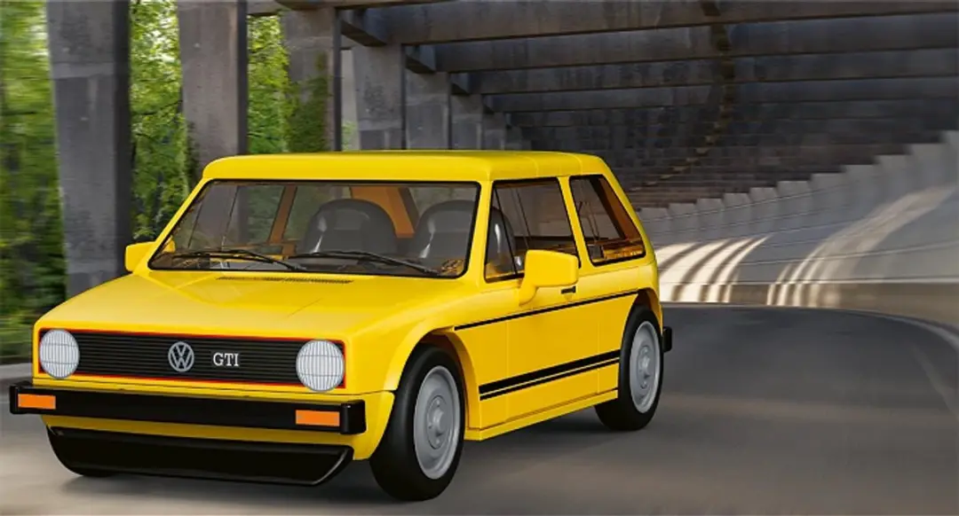 Cobi Volkswagen Golf GTI 1976-1983 Bouwpakket - 68 Onderdelen