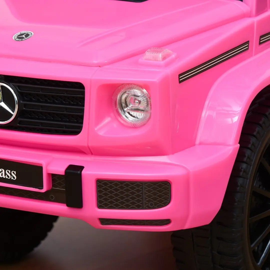 Homcom Kinderglijwagen PP 62,5x28,5x45cm - Roze
