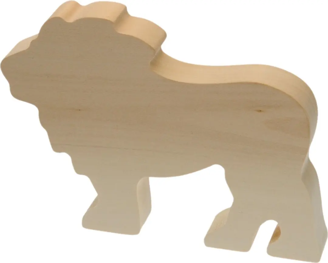 Kids at Work Knutseldier Leeuw Junior 12cm