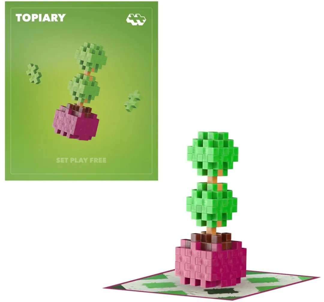 Plus-Plus Plant Pack Topiary Bouwset 50 Stuks