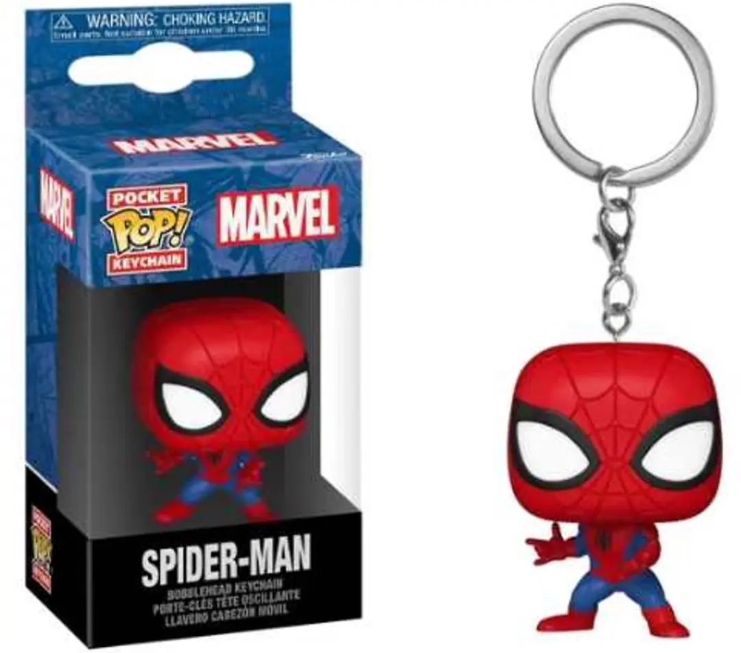 Funko Marvel Spider-Man Keychain - New Classics - Multi