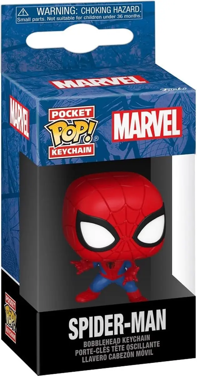 Funko Marvel Spider-Man Keychain - New Classics - Multi