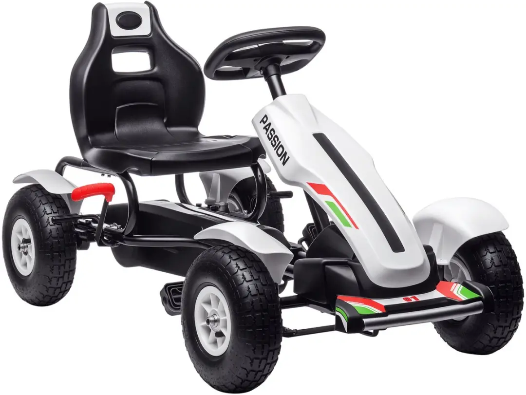 Homcom Pedal Go-Kart PP Metaal