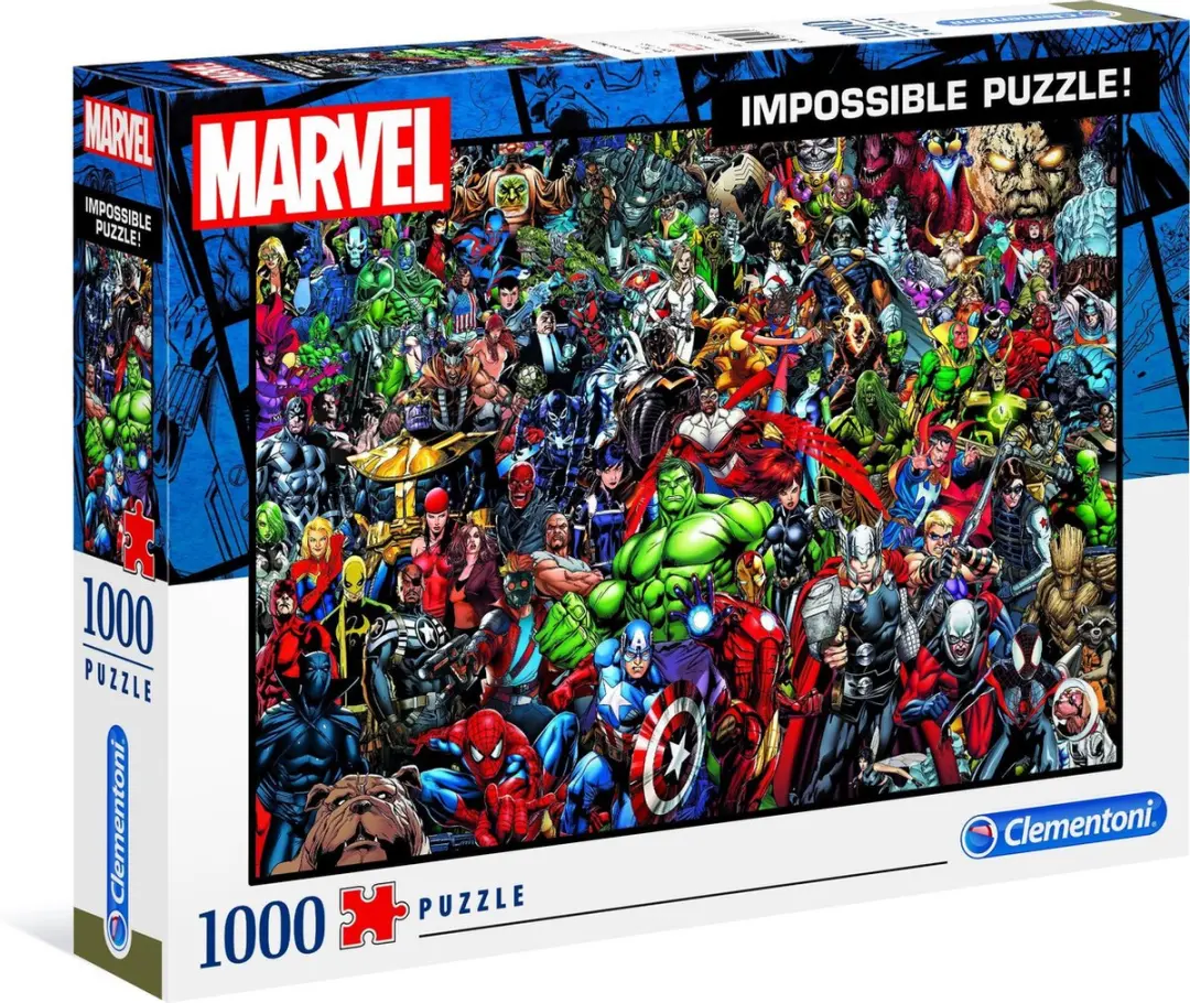 Clementoni Impossible Marvel Puzzel 1000 Stuks
