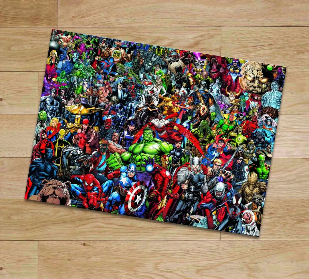Clementoni Impossible Marvel Puzzel 1000 Stuks - Multi