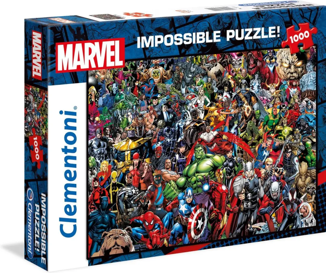 Clementoni Impossible Marvel Puzzel 1000 Stuks - Multi