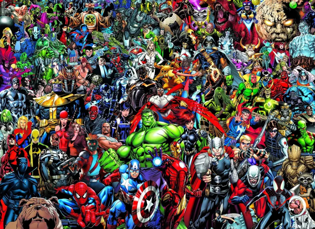 Clementoni Impossible Marvel Puzzel 1000 Stuks - Multi