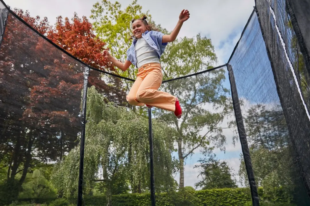 Salta Combo Ronde Trampoline 251cm - Veiligheidsnet - Groen