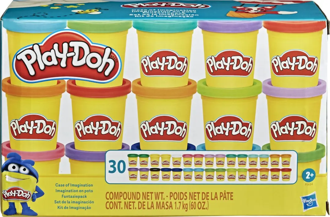 Play-Doh Fantasie Set - 30 Kleipotjes Meerkleurig