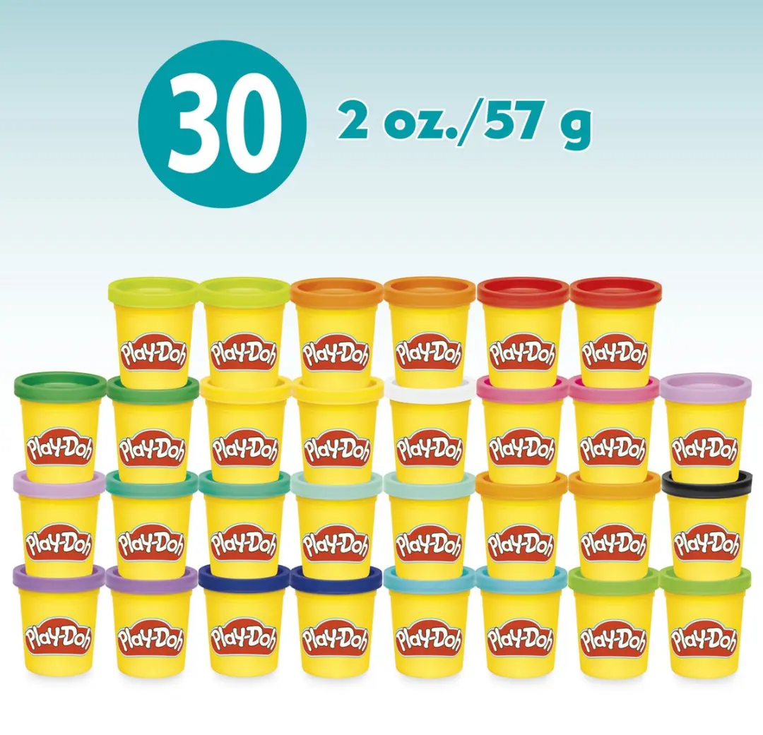 Play-Doh Fantasie Set - 30 Kleipotjes Meerkleurig