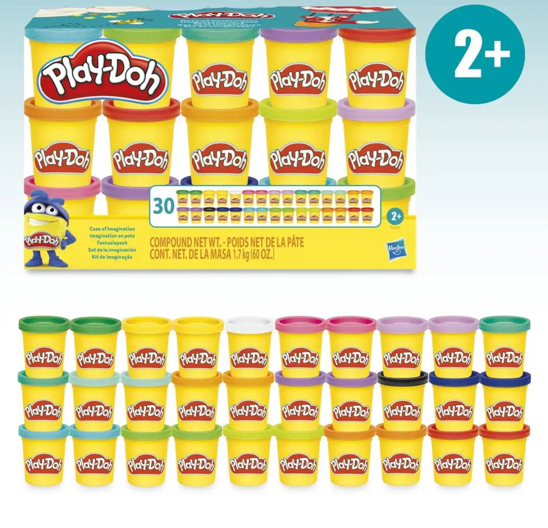 Play-Doh Fantasie Set - 30 Kleipotjes Meerkleurig
